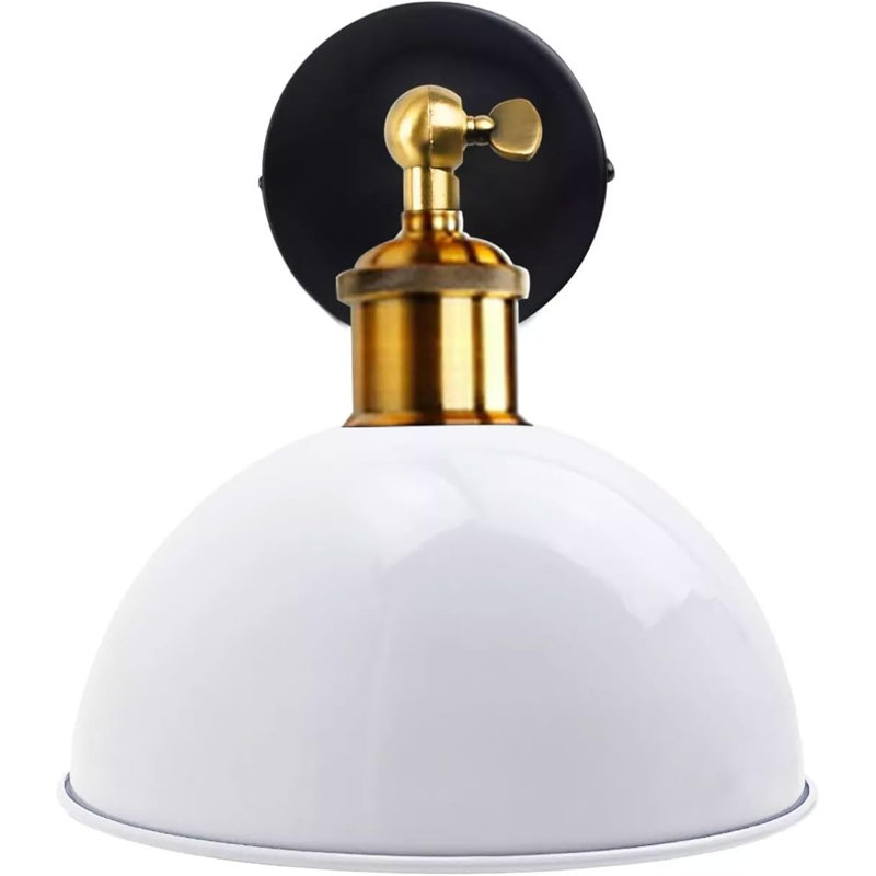 Winland Swing Arm Sconce, White
