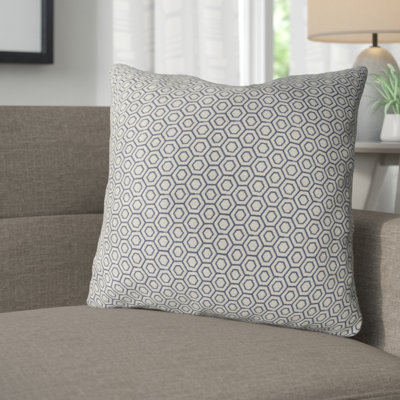 Myriad Hexagon Luxury Throw Pillow