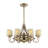 Sennett 35" 8-Light Fandelier with Remote Control-323384766
