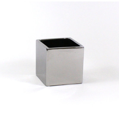 Vase de table carré en céramique cube