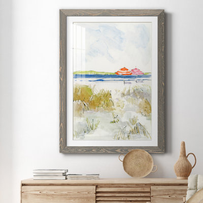 " Sketchy Beach II " Painting Print