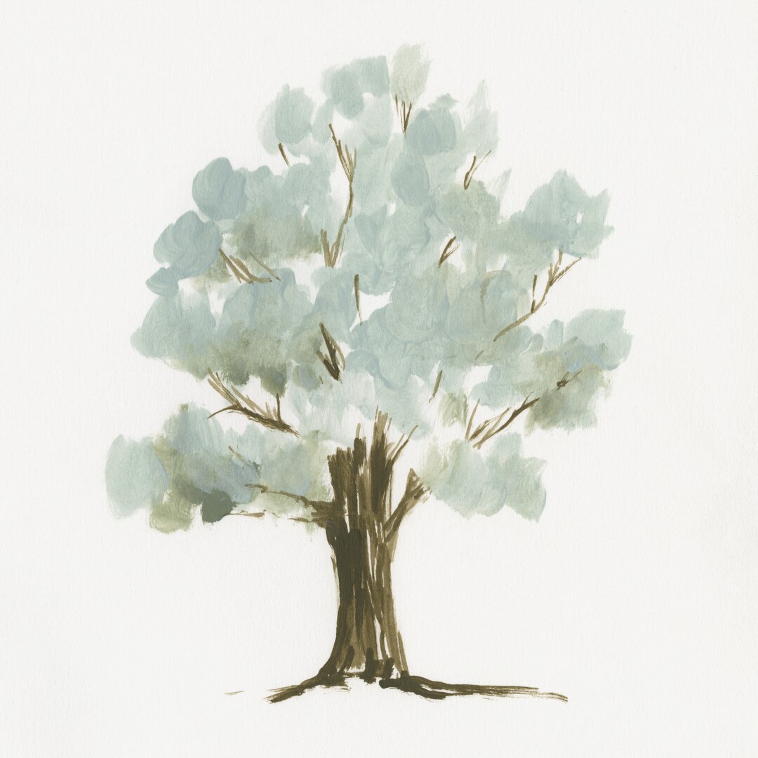 Leinwandbild Mint Tree II von Jennifer Goldberger