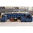 Ashbury Ivery 169.4'' Large U-Shaped Variable Sectional Couch Module Polyester Blend Sofa with Storage-1703748095