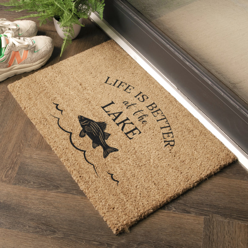 Non-Slip Indoor/Outdoor Doormat, 90cm W x 60cm L