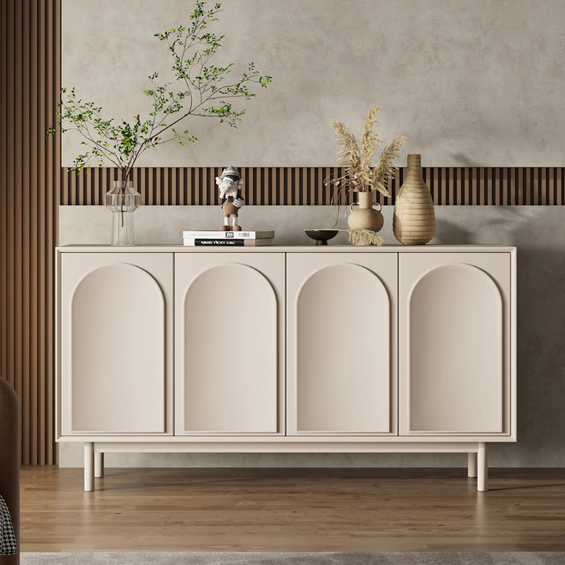 24 Pair Shoe Storage Cabinet, White Wood