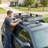 Heavy-Duty Universal Roof Cargo Basket, Black Steel Roof Rack with Tie-Down Straps for Camping & Travel-75074024