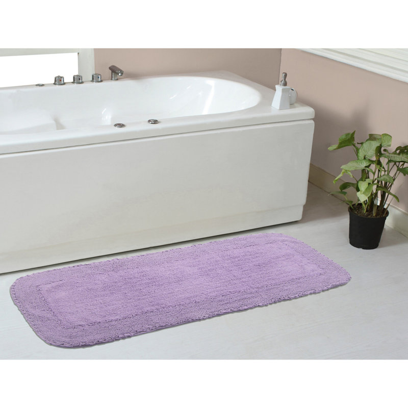 Maytham Bath Rug, Rectangle - 21" W x 54" L, Purple