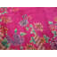 Antique Rectangle Wool Hand Knotted Pile Floral 1920s Coral / Salmon Pink Rug