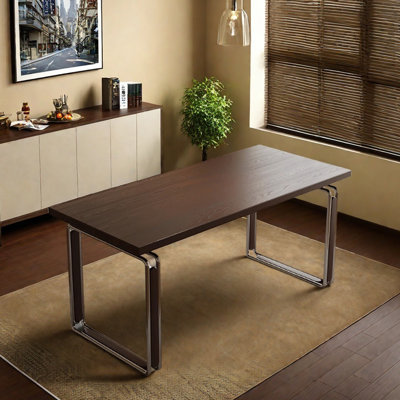 Exquisite Retro Art Design Rectangular Table