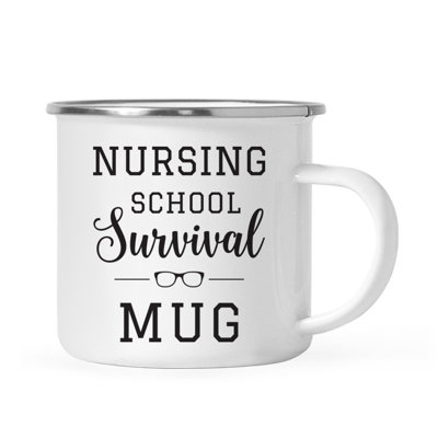 11 oz. Cadeau de tasse à café en acier inoxydable Graduation