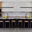 Adron Counter Stool with Metal Frame