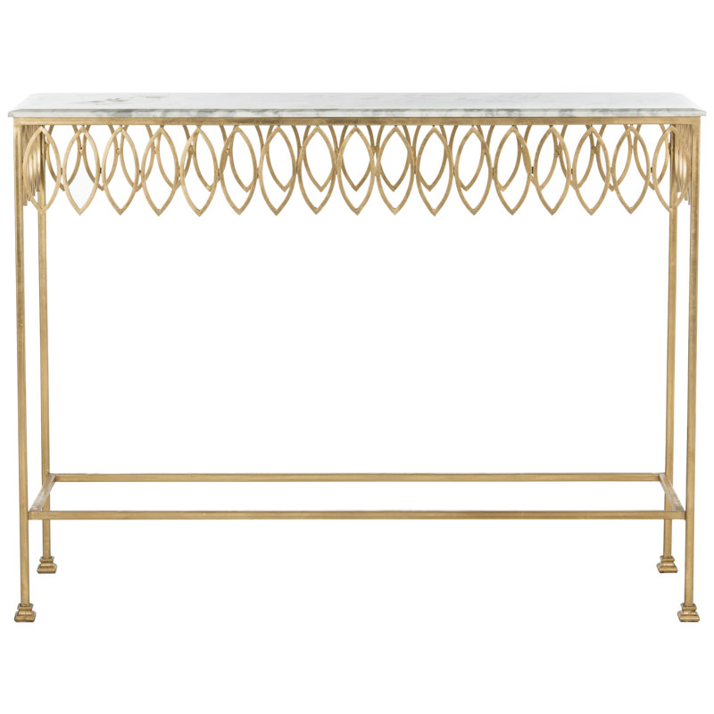 48.8'' Marble Top Console Table