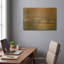 «Charing Cross Bridge» par Claude Monet, art mural en métal doré, 24 po x 16 po-134373510