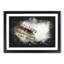 Downtown Las Vegas Sign Paint Splash - Picture Frame Graphic Art-56866390-56866391