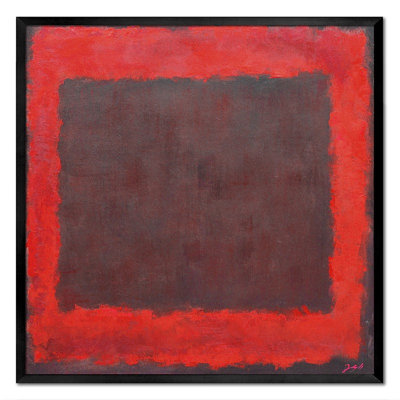 Abstraction 1 Piece Wrapped Canvas Painting