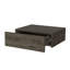 Table de chevet flottante avec rangement Barcelona - Brun foncé Barcelona-854096203