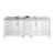 Quartz de Carrare, bordure droite est en rupture de stock