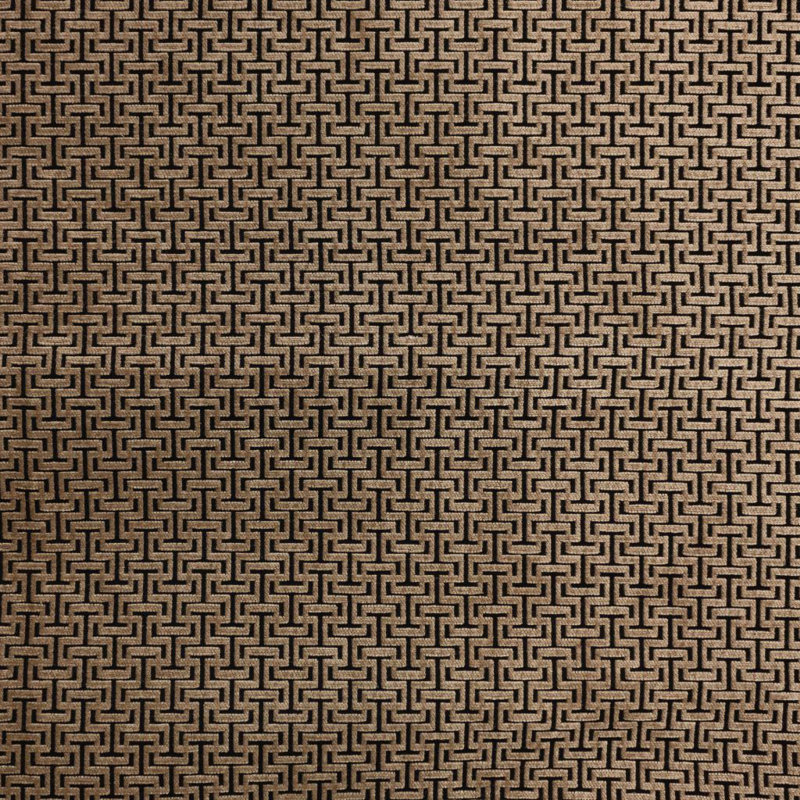 Thebes Fabric, Black Walnut