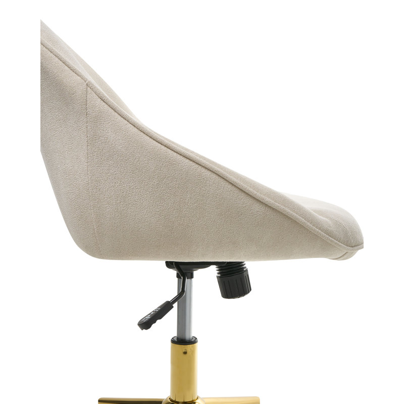 Fairmont Park Velvet Side Chair, Beige