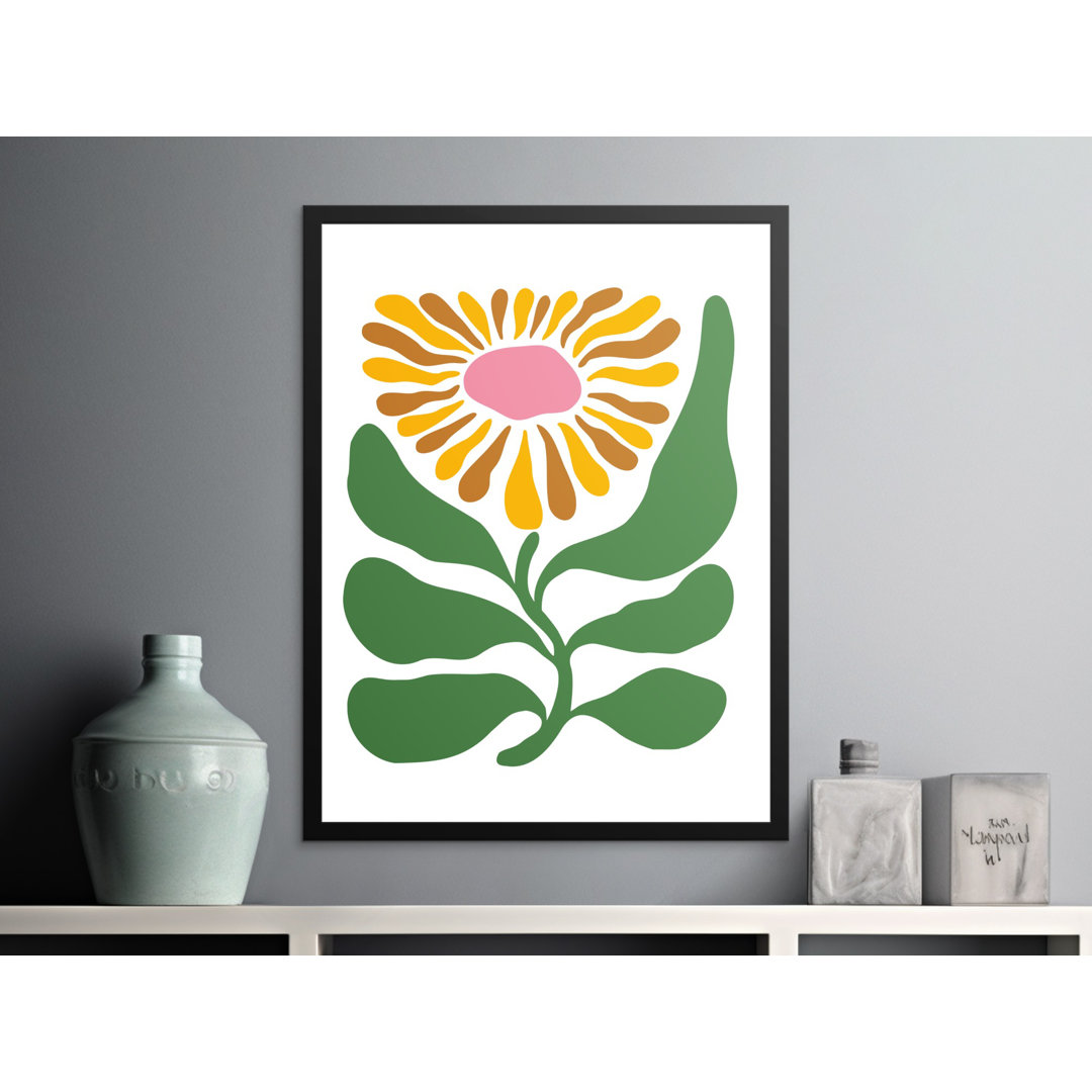 Matisse Flower Matte Poster