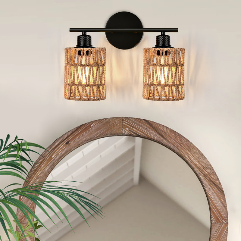 Éclairage pour meuble-lavabo à intensité variable Nafissa, 2