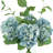 Polysilk Hydrangea Arrangement in Vase