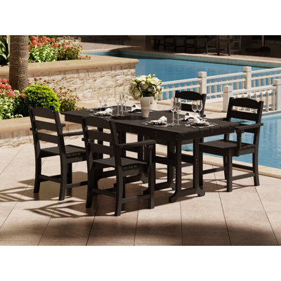 4-Person Hdpe Outdoor Dining Set
