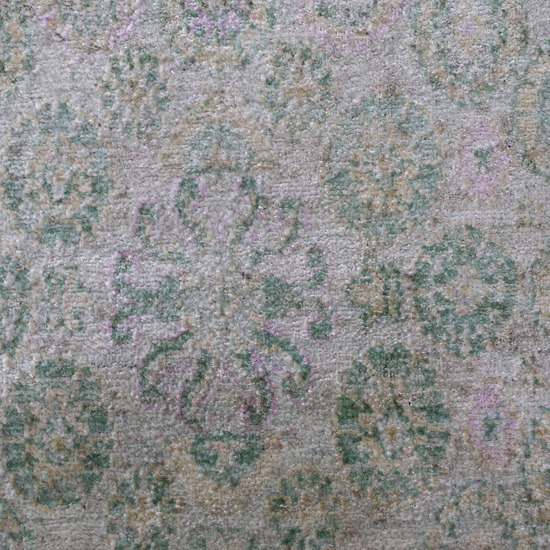 Blue Alchemy Transitional Silk Runner - 2'8" x 12'11"
