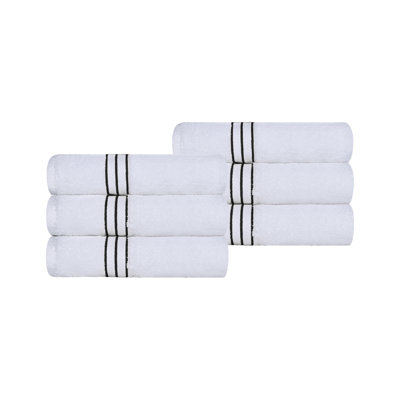 Josann Turkish Cotton Ultra-Plush Absorbent Heavyweight Hand Towel Set