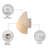 Ghaisas Flush Mounted Sconce