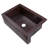 33'' L Single Bowl Copper Kitchen Sink