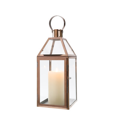 16'' H Metal Tabletop Lantern