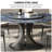 Modern simple microlite round dining table