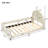Olear Kids Upholstered Daybed with Rabbit Ear Shaped Headboard,-1502136860