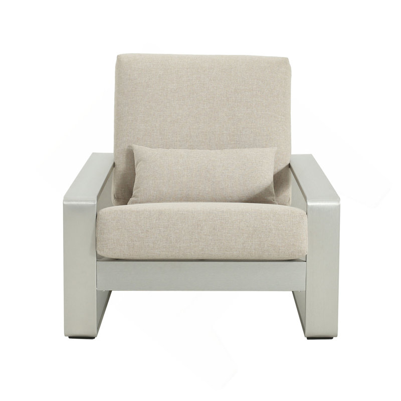 Méridienne La Plata, 1, Beige/Argenté
