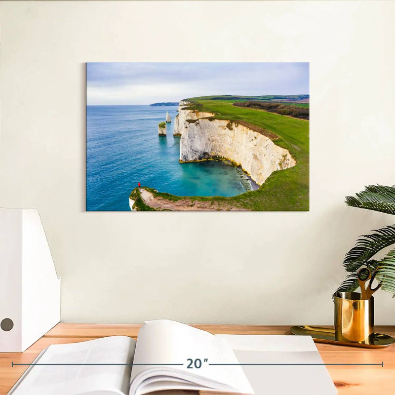 Gillard Old Harry Rocks Cliff, H 8 po x l 12 po