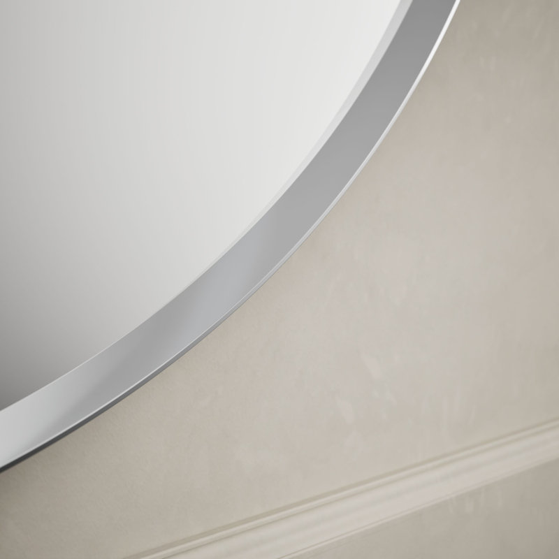Miroir de salle de bain Essential, Chrome poli, 32 po x 32 po