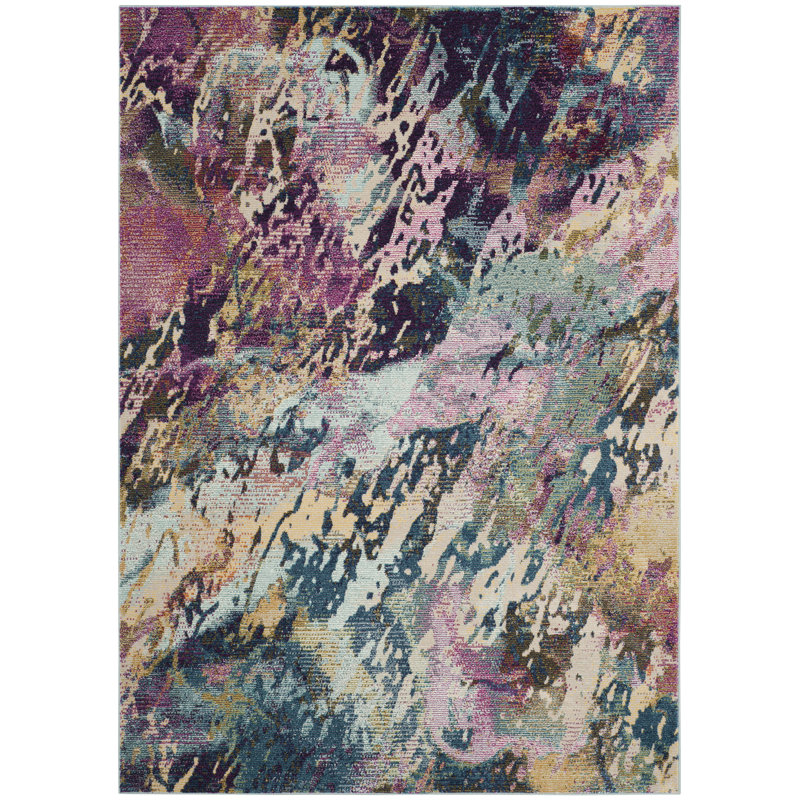 Tapis abstrait Savannah Performance, Runner 2'3" x 8'