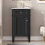 Meuble-lavabo 18 po avec lavabo en céramique-128979802