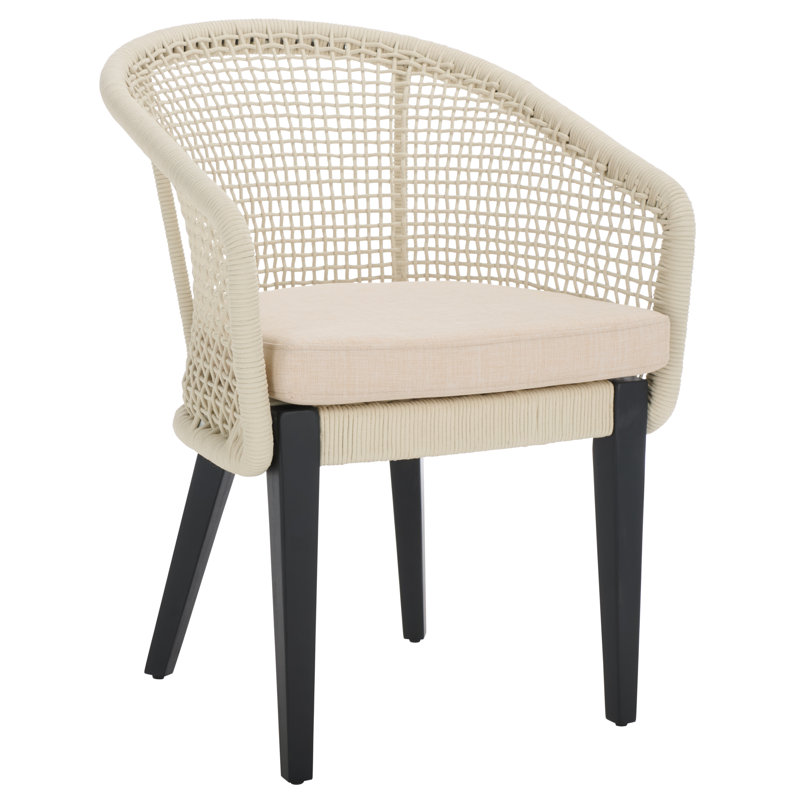 Saxon Outdoor Dining Armchair, Taupe