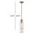 Keziah 1 - Light Single Pendant-715717700