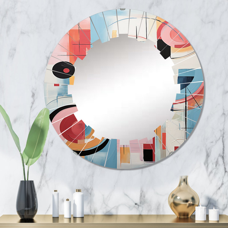 Miroir mural Hamnet, 32 po x 32 po