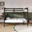 Lit superposé simple en bois massif Lorain-779819394