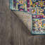 Tapis bleu / multicolore Eugena-259115162