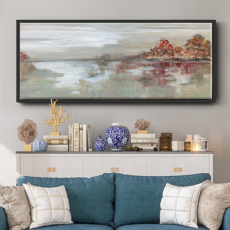 Scenic Sunrise - toile encadrée, H 8 po x l 20 po