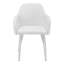 Chaise de salle à manger, ensemble de 2, côté, rembourré, cuisine, salle à manger, look, métal, contemporain, moderne-283199248-283199251