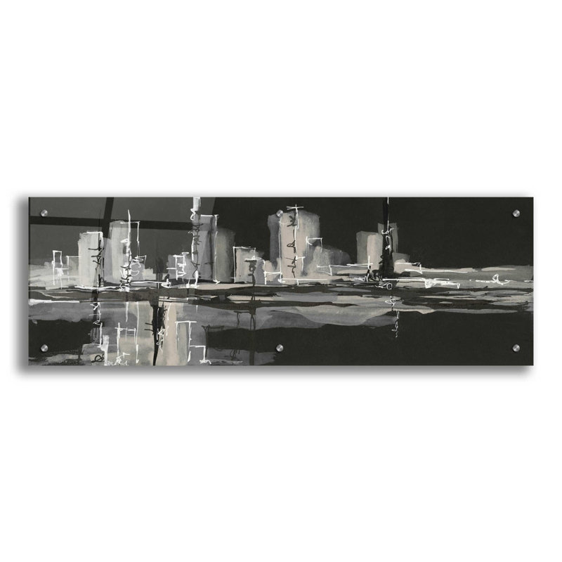Gris urbain par Chris Paschke - impression sans cadre, H 12 po x l 36 po x P 0,2 po