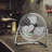 12" High Velocity Floor Fan, 3 Speeds Quiet Heavy Duty Metal Floor Fan with 230° Adjustable Tilt-88623025