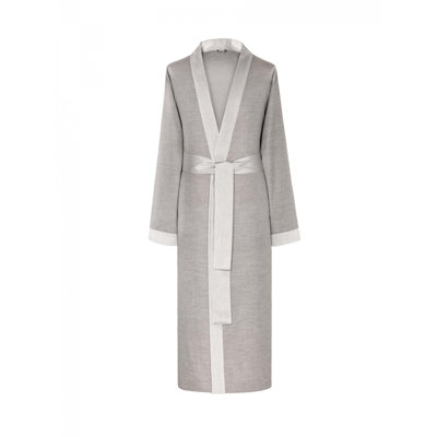 Peignoir en satin de coton 100% Orlando