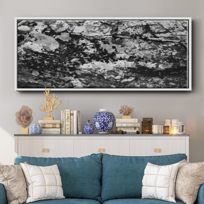 Found Textures XX- Framed Canvas